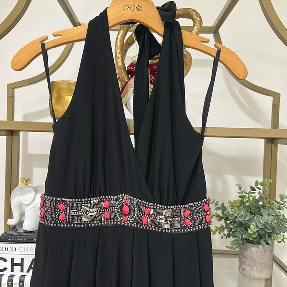 WHBM Jersey halter embellished dress - Picture 7 of 10